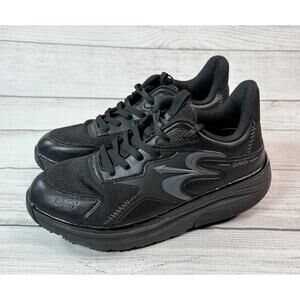 GDEFY Gravity Defyer Women’s Energiya Black Slip Resistant TB9037FBL-M Size 7.5